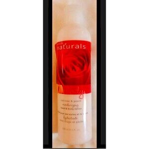 Lotion New Avon Naturals Body Moisturizer rose and peach protection skin care